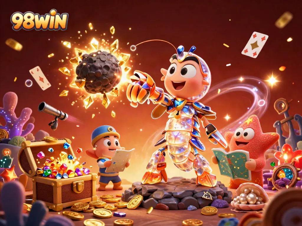 Experience thrilling action at 98WIN with a vibrant underwater casino adventure.