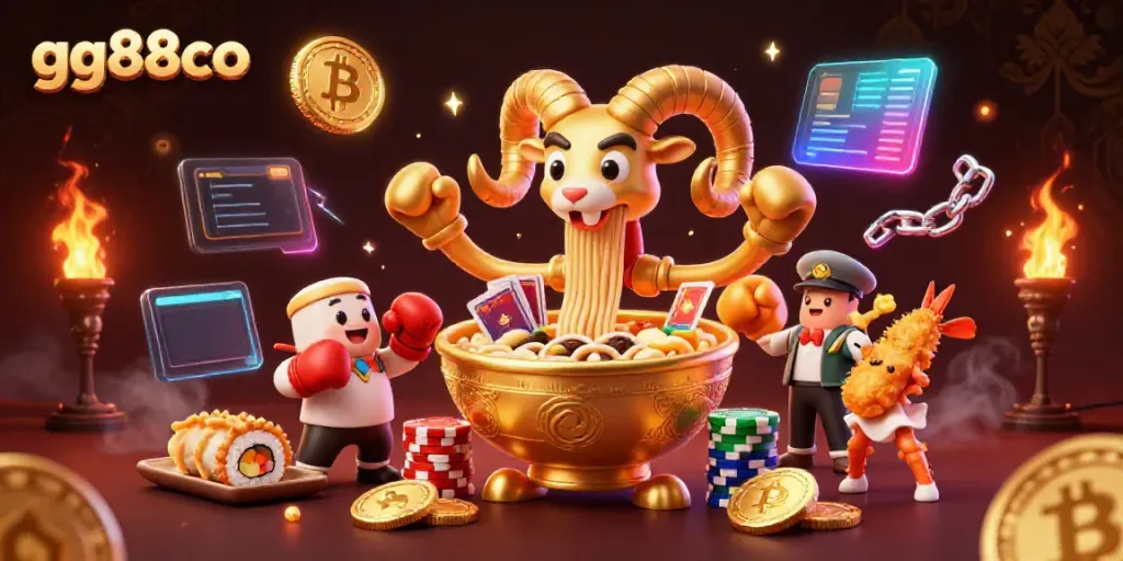 Engage in immersive gameplay at gg88co with dynamic characters, rich casino visuals, and vibrant gaming elements.