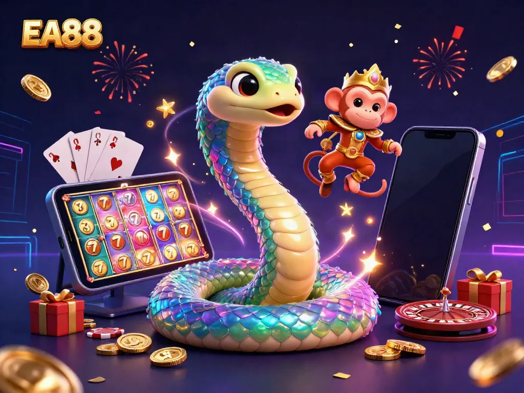 Engage with EA88 in an enchanting 3D casino world of games, coins, and excitement.